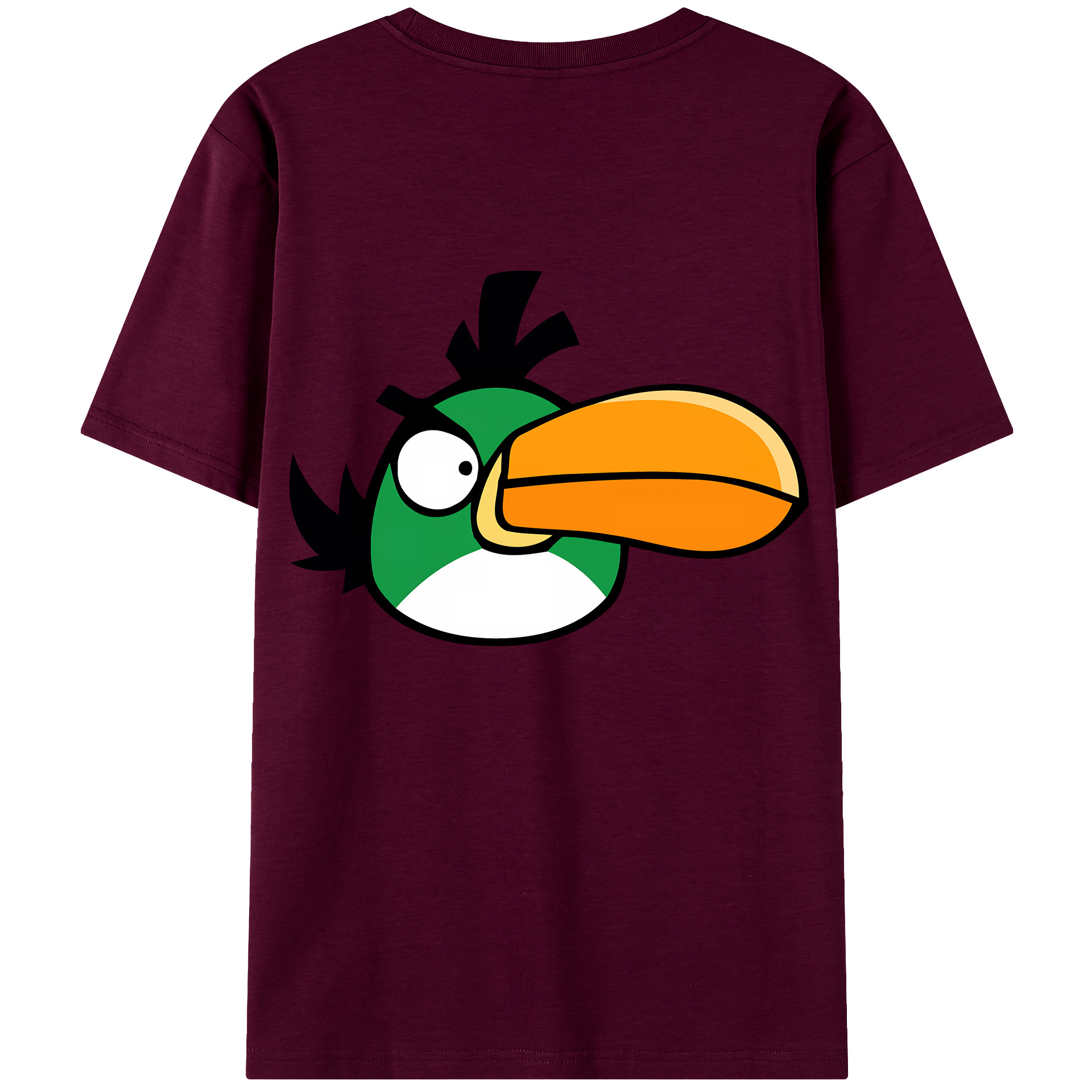 （画像用） Angry Birds アングリーバード レディース半袖Tシャツ(バックプリント)